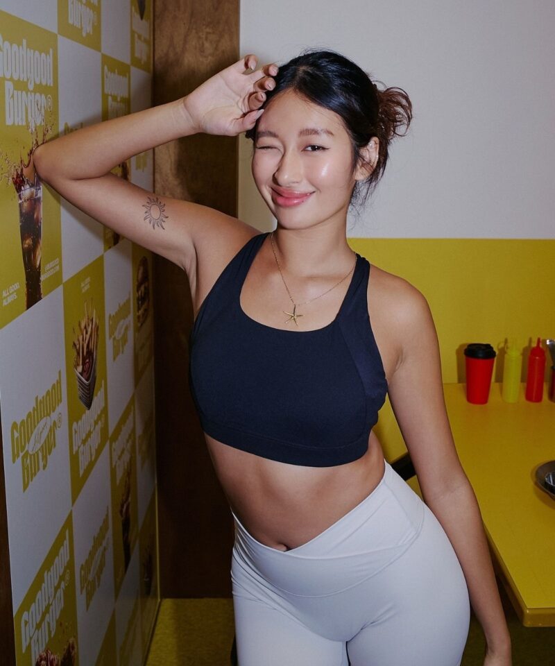 穩定不位移｜高強度交叉美背運動內衣-黑