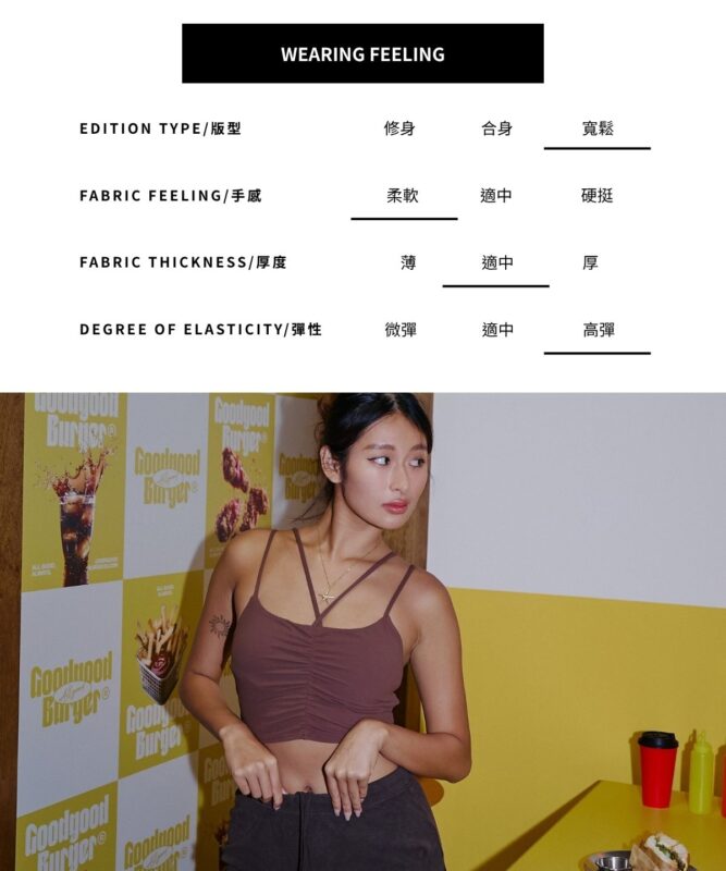 愛度 雙線BRATOP2
