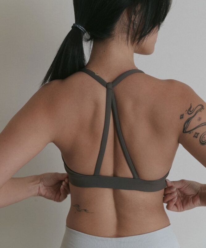 高強度細肩|交叉抗震運動內衣-巧克力奶昔 26 84